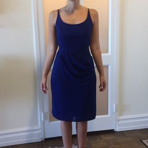 BCBG Max Azaria Jersey Faux wrap dress